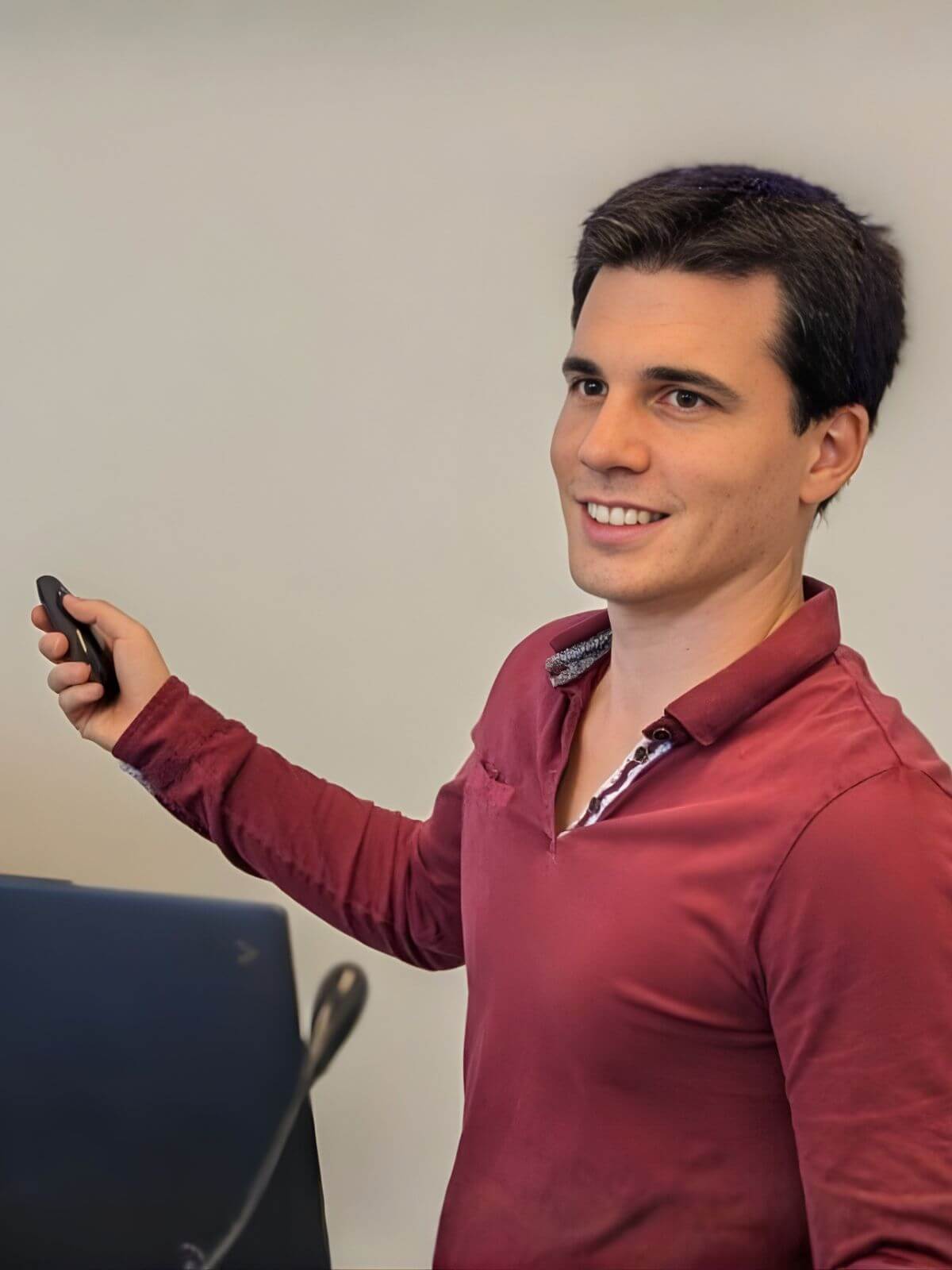 Guy Langlois delivering AI Training